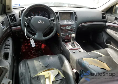 2011 Infiniti G37 Base из США, поврежденный, VIN JN1CV6AP2BM505906